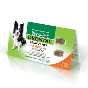 Drontal Allwormer Chewable (Bay-O-Pet) 1