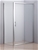 1200 X 700 Sliding Door Safety Glass Shower Screen By Della Francesca