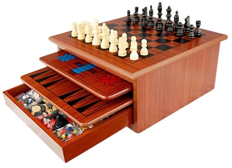 Wooden Chess Board Slide Out, Wooden Chess And Checkers Set Australia