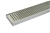 900mm Bathroom Shower S/S Grate Drain w/Centre outlet Floor Waste Square