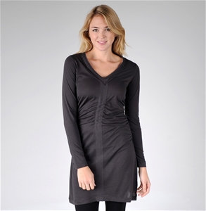 Sandwich Ruched Tunic Top