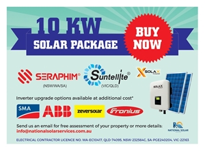 10 KW Solar PV System with Standard Inst