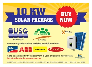 10 KW Solar PV System with Standard Inst