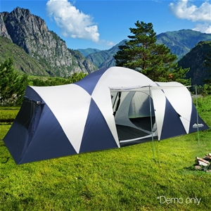 Weisshorn 12 Person Canvas Dome Camping 