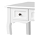 Artiss Timber Hall Console Side Table - White