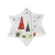 Stoneage Fancy Trees Christmas Plates x 4 in Assorted Designs