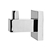 Square Chrome 304 Stainless Steel Robe Hook