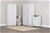 Multi-purpose Double Door Tall Cupboard - White