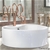 Cefito Ceramic Round Sink Bowl - White