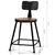 Artiss Set of 2 Elm Wood Dining Chairs - Dark Brown