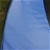 Blizzard 12 ft trampoline with net and basketball set - Blue