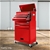 Giantz 8 Drawer Mechanic Tool Box Storage Trolley - Red
