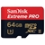 SanDisk Extreme Pro micro SDXC UHS-II 64GB Class 10 up to 275mb/s