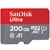 SanDisk SDSQUAR-200G-GN6MA Micro SDHC Ultra A1 Class 10 100mb/s+ SD adapter