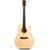 Alpha 41 Inch 5 Band Acoustic Guitar Full Size - Natural