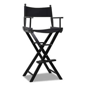 Artiss Tall Director Chair - Black