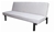 Italian Design 811 White Quality Fabric Sofa Bed Futon