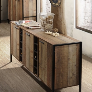 Wine Cabinet with 2 Strorage and open Se