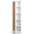 Artiss 5 Shelf Rotating Cabinet Storage Shoe Rack - White