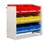 Keezi 3-Tier 9 Bins Kids Toy Box Organiser Storage Cabinet Wooden Bookcase