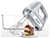 Cuisinart 9 Speed Hand Mixer with Storage Case Silver