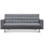 Artiss Modular Fabric Sofa Bed - Grey