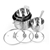Herten 7pcs SS Cookware Set Pot Saucepan Casserole w/ Glass Lid