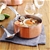 Lassani Tri-Ply Copper 16cm Casserole Stock Pot Lid Cookware Induction SS