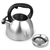 Bonn 2.5L Whistling Kettle Stainless Steel Tea Camping Kitchen Stove Top