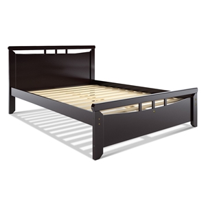 Artiss King Size Wooden Bed Frame - Dark