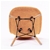 Replica Eames DSW Dining Chair - LIGHT ORANGE X4