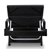 Gardeon Outdoor Sun Lounge Chair with Cushion - Black