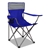 Set of 2 Portable Folding Camping Armchair - Blue