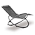 Gardeon Outdoor Zero Gravity Rocking Chair - Grey