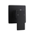 Square Black Wall Built-in Shower/Spout Mixer Tap Watermark Certificate