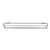 Square Chrome 304 Stainless Steel Double Towel Rail Rack Bar 800mm