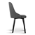 Artiss Set of 2 Kalmar Dining Chair - Charcoal