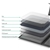 12V 120W Flexible Folding Solar Panel Blanket Kit Mono Camping Power Supply