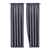 Artqueen 2x Pinch Pleat Blockout Curtains Blackout Darkening 180x230cm Grey