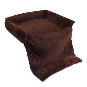 i.Pet Large 3 in 1 Foldable Pet Bed - Br