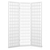 Artiss 3 Panel Wooden Room Divider - White