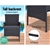 Gardeon Outdoor Rattan Set Chair Table Garden Wicker Patio Desk 4pc
