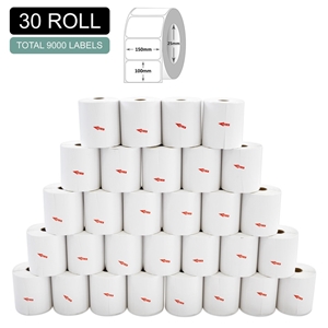30 Rolls Thermal Label - Core 25mm x 300