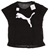 2 x Women's PUMA Logo Active T-Shirts, Size L, Black. Buyers Note - Discoun