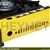 Portable Butane Stove Gas Burner Yellow with Korean BBQ Grill Round