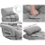 Artiss Lounge Sofa Armchair Floor Chaise Linen Chair Bed Adjustable