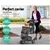 i.Pet Pet Stroller Cat Dog Cage Carrier Pushchair Foldable Pram 3 Wheels