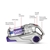 Devanti 120W Handstick Bagless Vacuum Purple Grey with Spare Battery