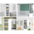 Artiss 185cm Bathroom Tallboy Laundry Cupboard Adjustable Shelf White