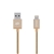 mbeat MB-ICA-GLD "Toughlink" Gold 1.2m Metal Braided MFI Lightning Cable
